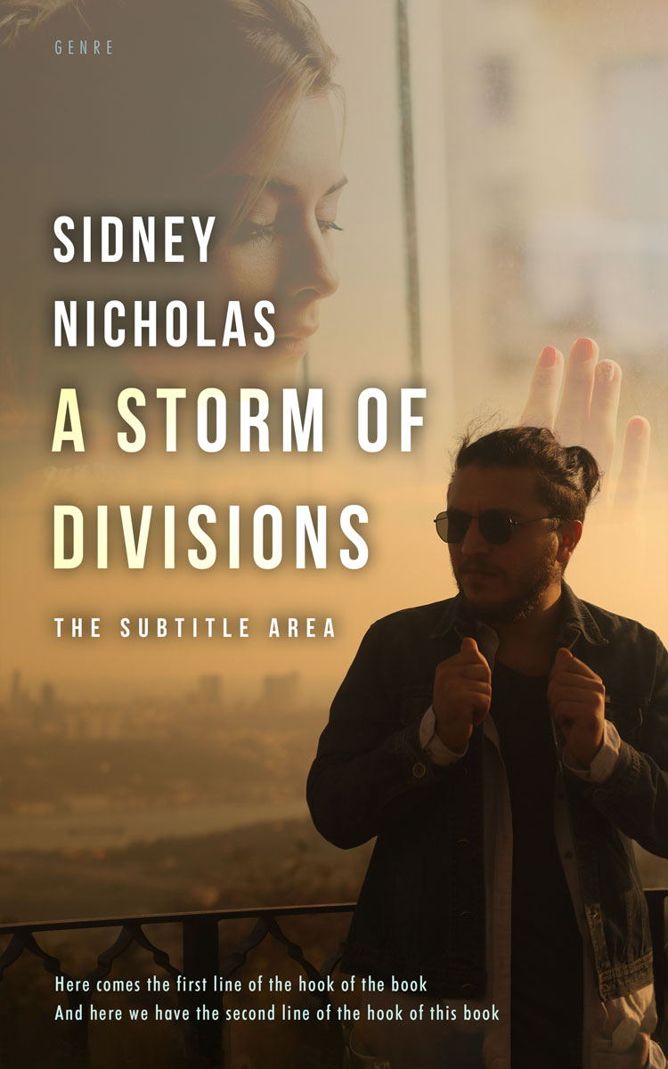 2D view of Lisbon Brown #20538 - Premade Teen & Young Adult Book Cover