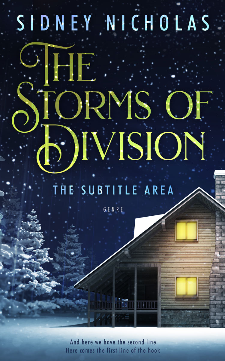 2D view of Mirage #20539 - Premade Literary Fiction Book Cover