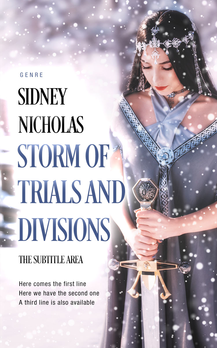 2D view of Lola #20551 - Premade Fantasy Book Cover