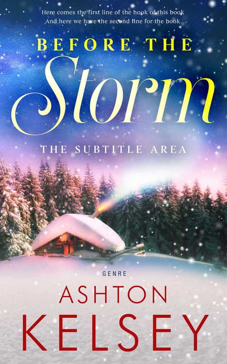 2D view of Maverick #20556 - Premade Literary Fiction Book Cover