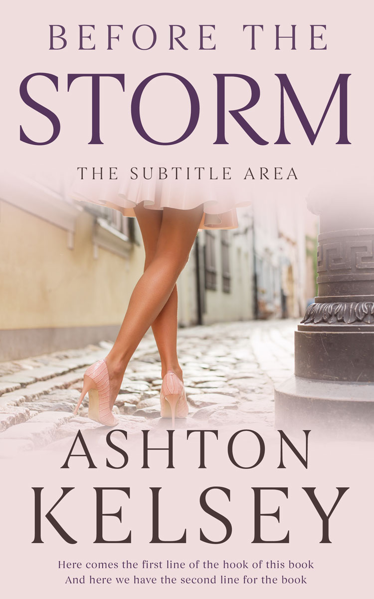 2D view of Wafer #20566 - Premade Erotica Book Cover