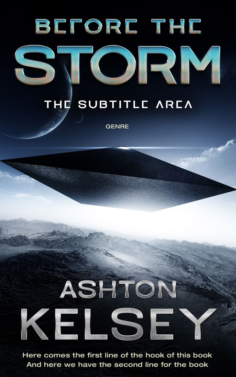 2D view of Loblolly #20597 - Premade Science Fiction Book Cover