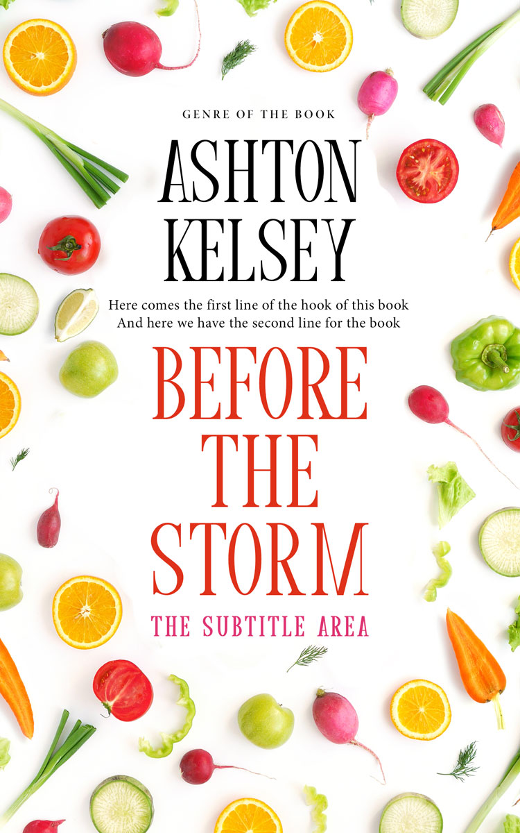 2D view of Dawn Pink #20621 - Premade Health & Dieting & Fitness Book Cover