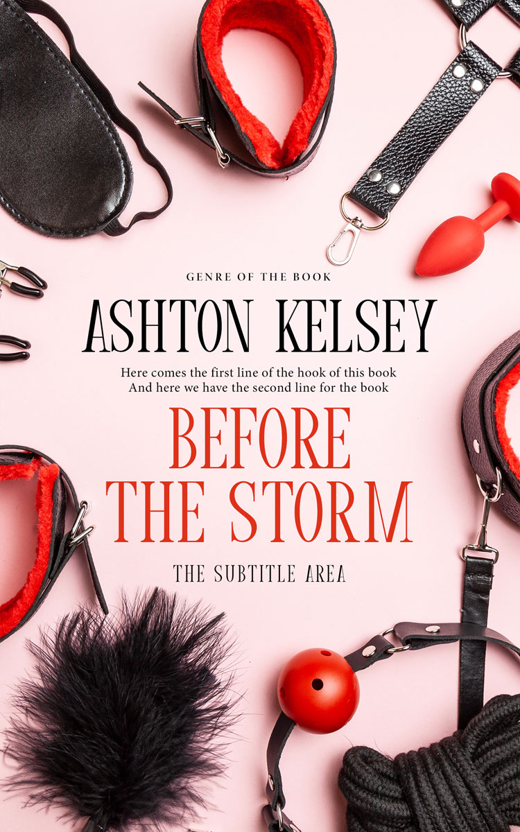 2D view of Premade Erotica Book Cover - Vanilla Ice