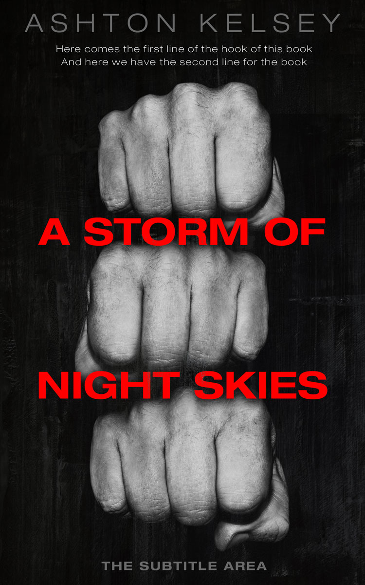 2D view of Premade Mystery & Thriller & Suspense Book Cover - Thatch