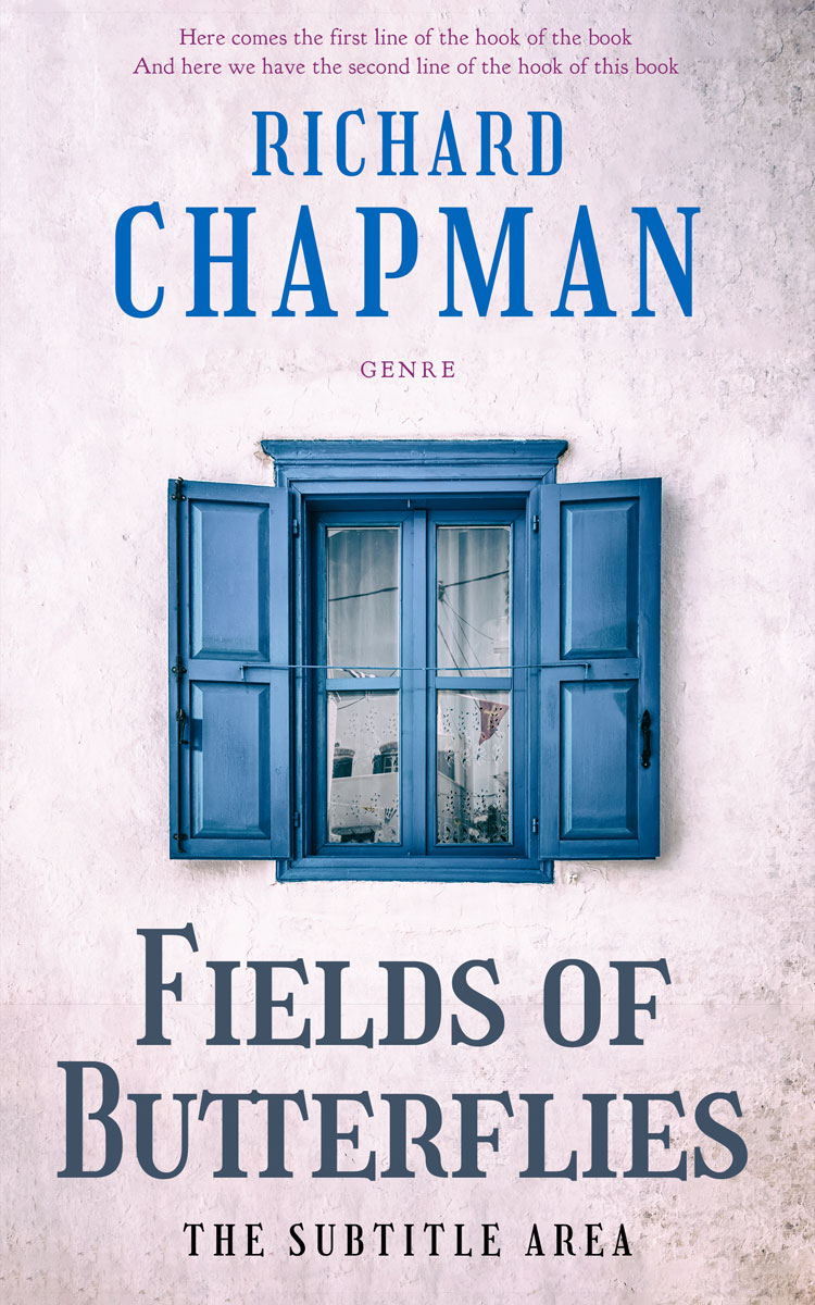 2D view of Calypso #20685 - Premade Literary Fiction Book Cover