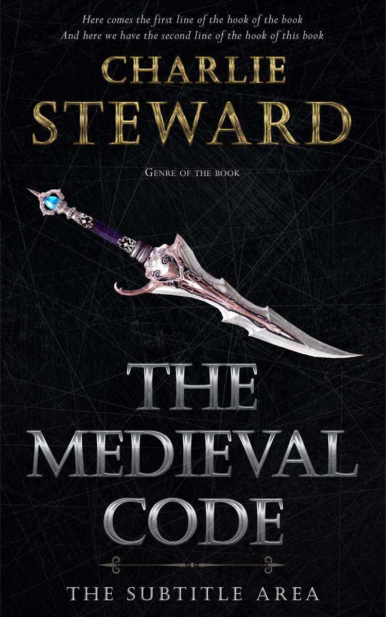 2D view of Premade Historical Book Cover - Woodsmoke