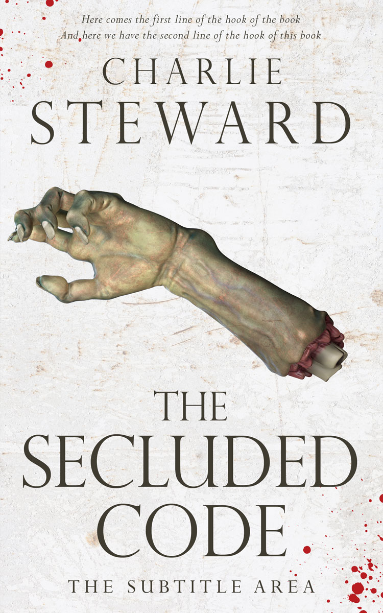 2D view of Premade Horror Book Cover - Cararra