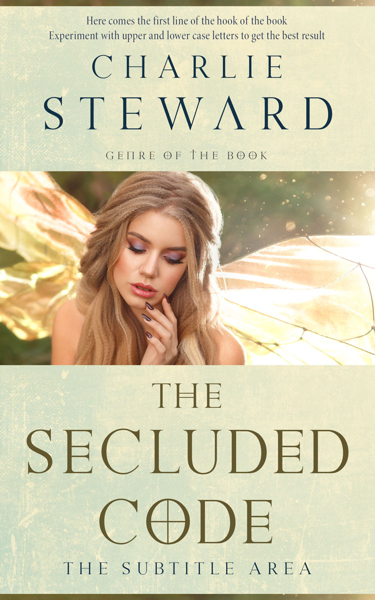 2D view of White Rock #20791 - Premade Fantasy Book Cover