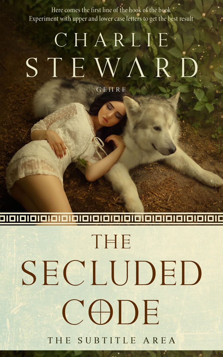 2D view of Premade Fantasy Book Cover - Tana