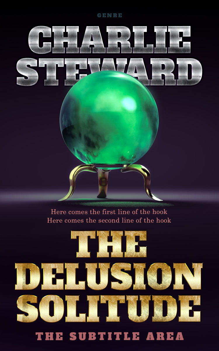 2D view of Cinder #20831 - Premade Fantasy Book Cover