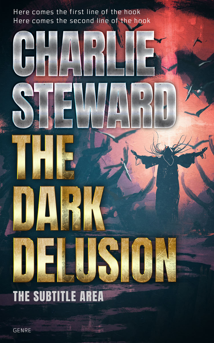 2D view of Cameo #20833 - Premade Fantasy Book Cover