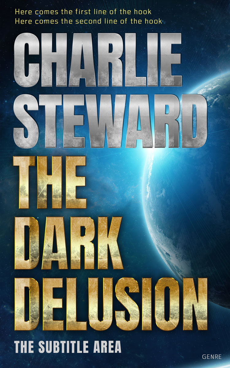 2D view of Big Stone #20851 - Premade Apocalyptica Book Cover