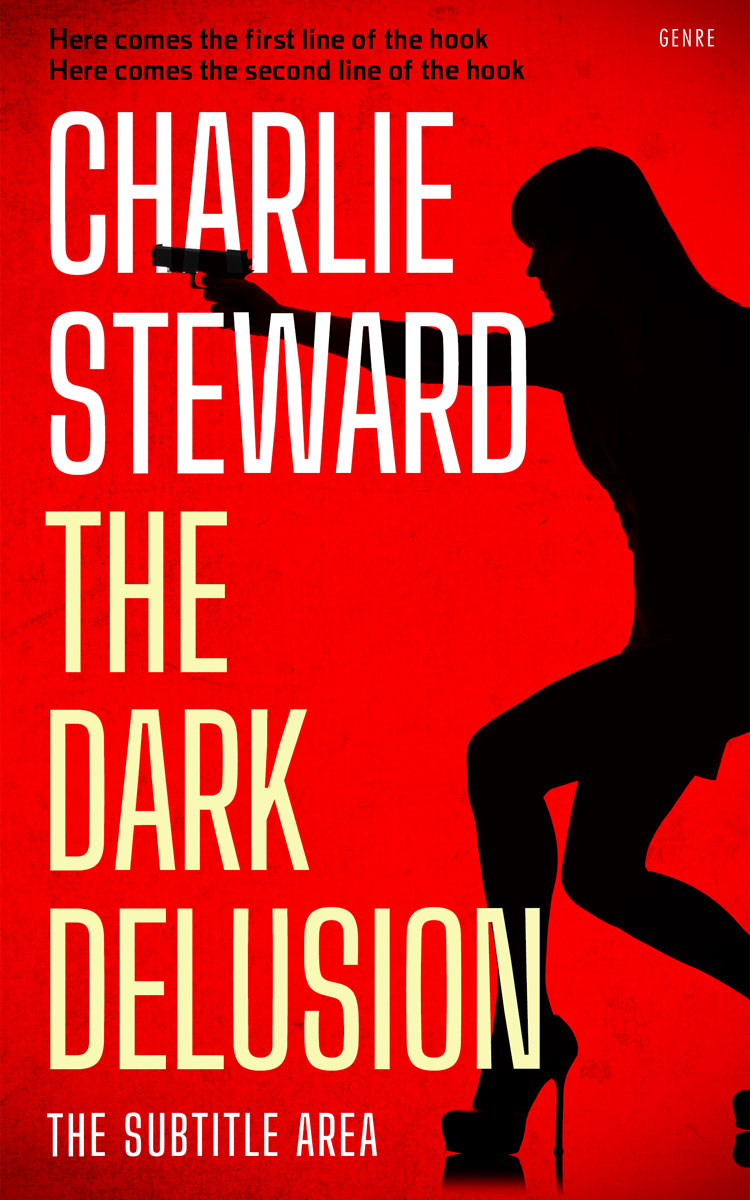 2D view of Premade Mystery & Thriller & Suspense Book Cover - Night Rider