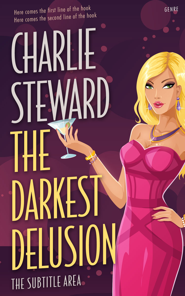 2D view of Premade Erotica Book Cover - Tonys Pink #20877 | BookCoverZone
