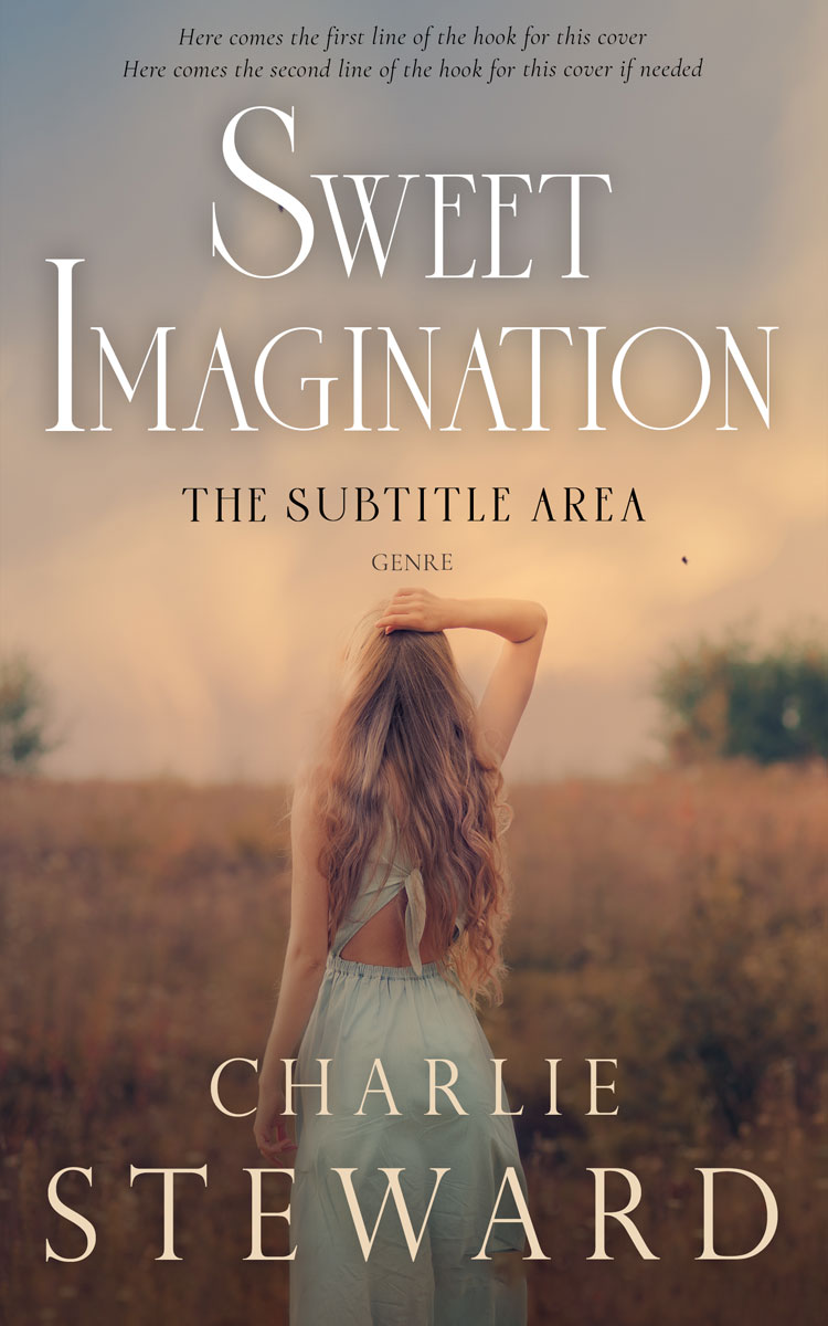 2D view of Sandrift #20904 - Premade Romance Book Cover