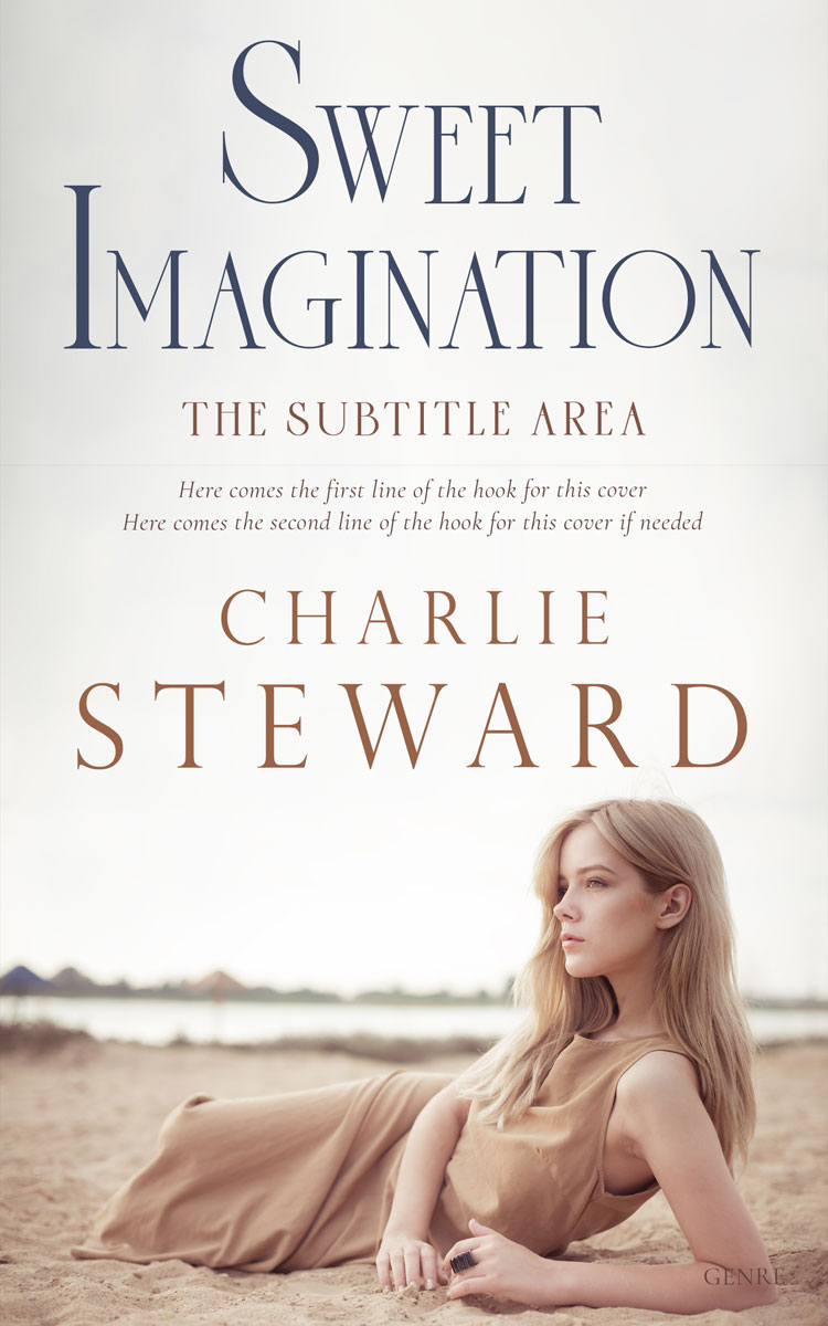 2D view of Cararra #20906 - Premade Romance Book Cover