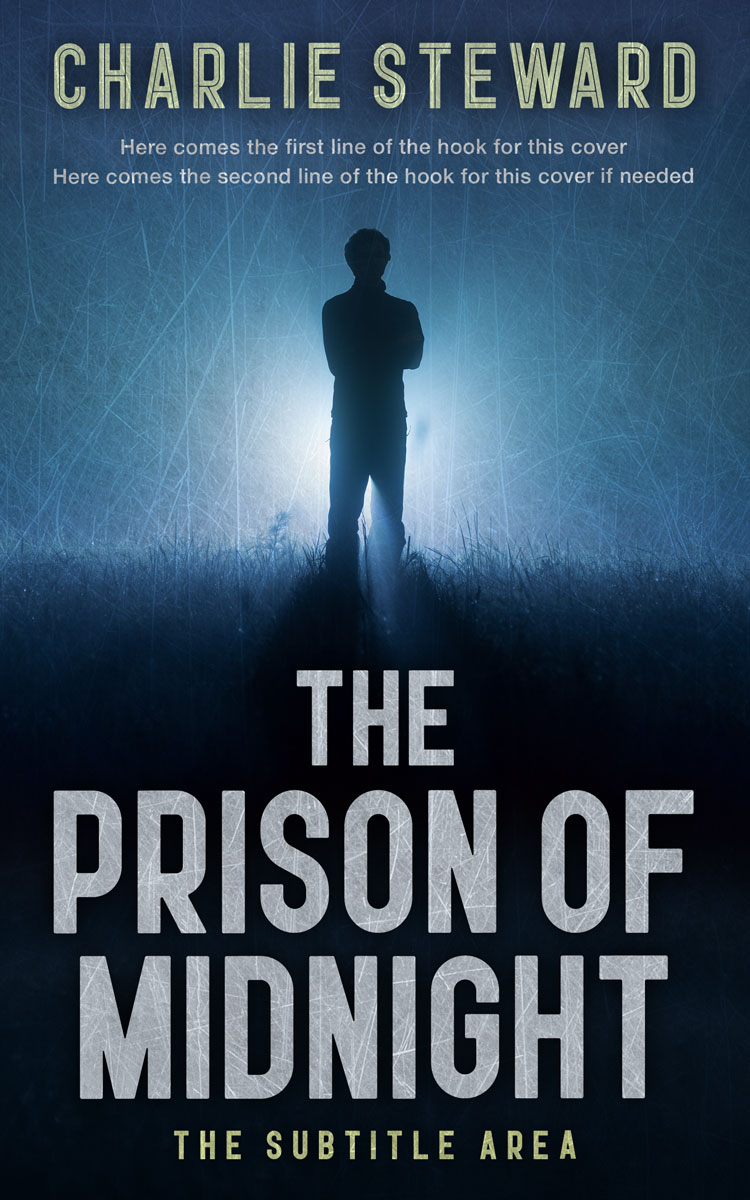 2D view of Premade Mystery & Thriller & Suspense Book Cover - Big Stone