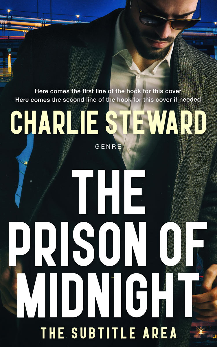 2D view of Premade Mystery & Thriller & Suspense Book Cover - Woodsmoke