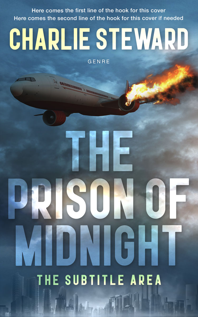 2D view of Blue Bayoux #20920 - Premade Apocalyptica Book Cover