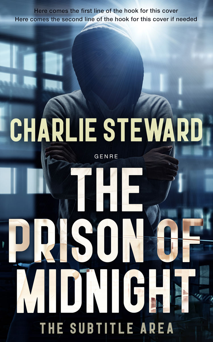 2D view of Premade Mystery & Thriller & Suspense Book Cover - Gray Nurse