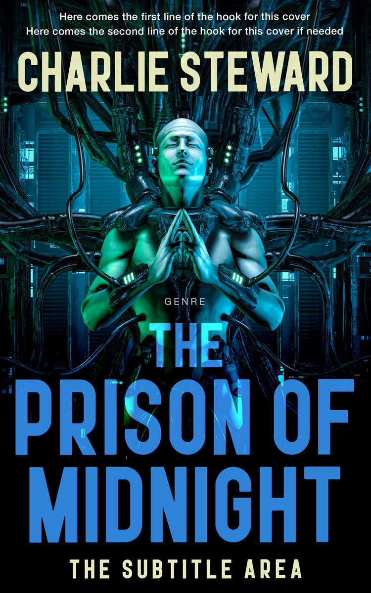 2D view of Black Pearl #20924 - Premade Science Fiction Book Cover