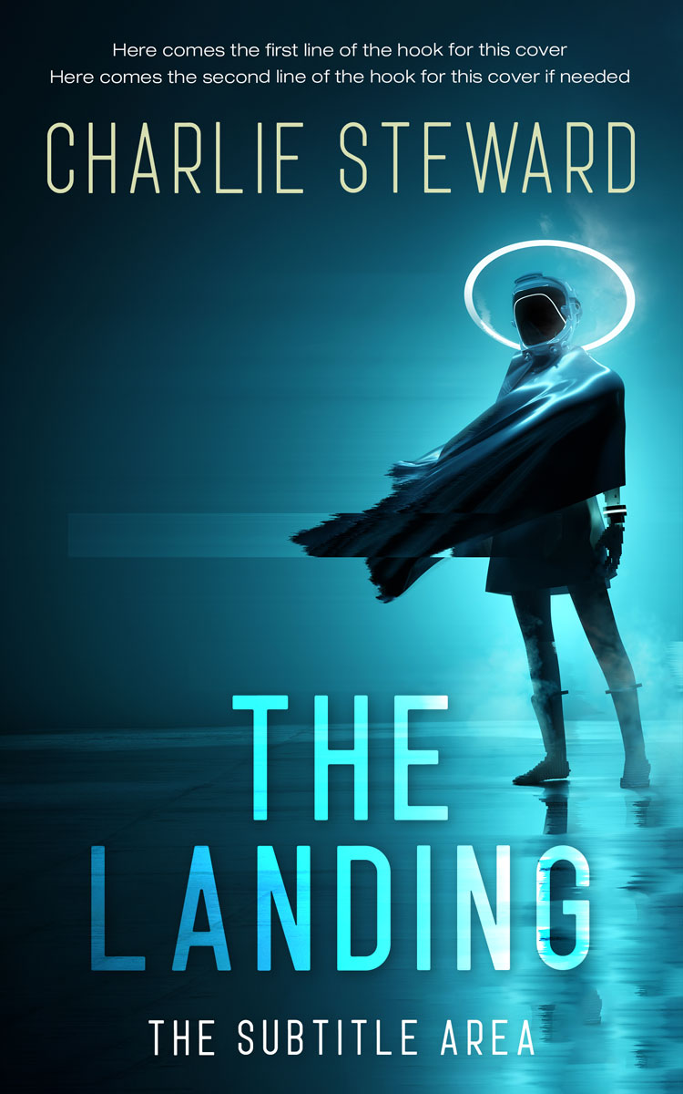 2D view of Tiber #20931 - Premade Science Fiction Book Cover