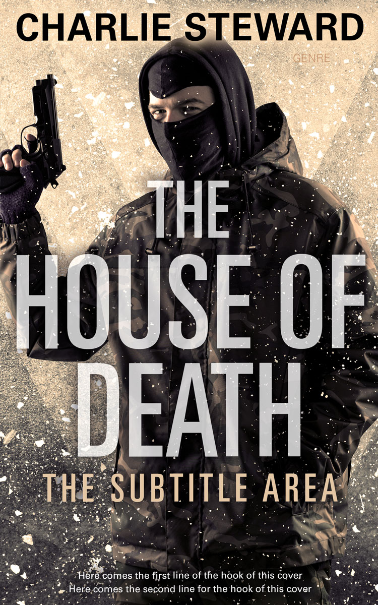 2D view of Mine Shaft #20952 - Premade Action & Adventure Book Cover