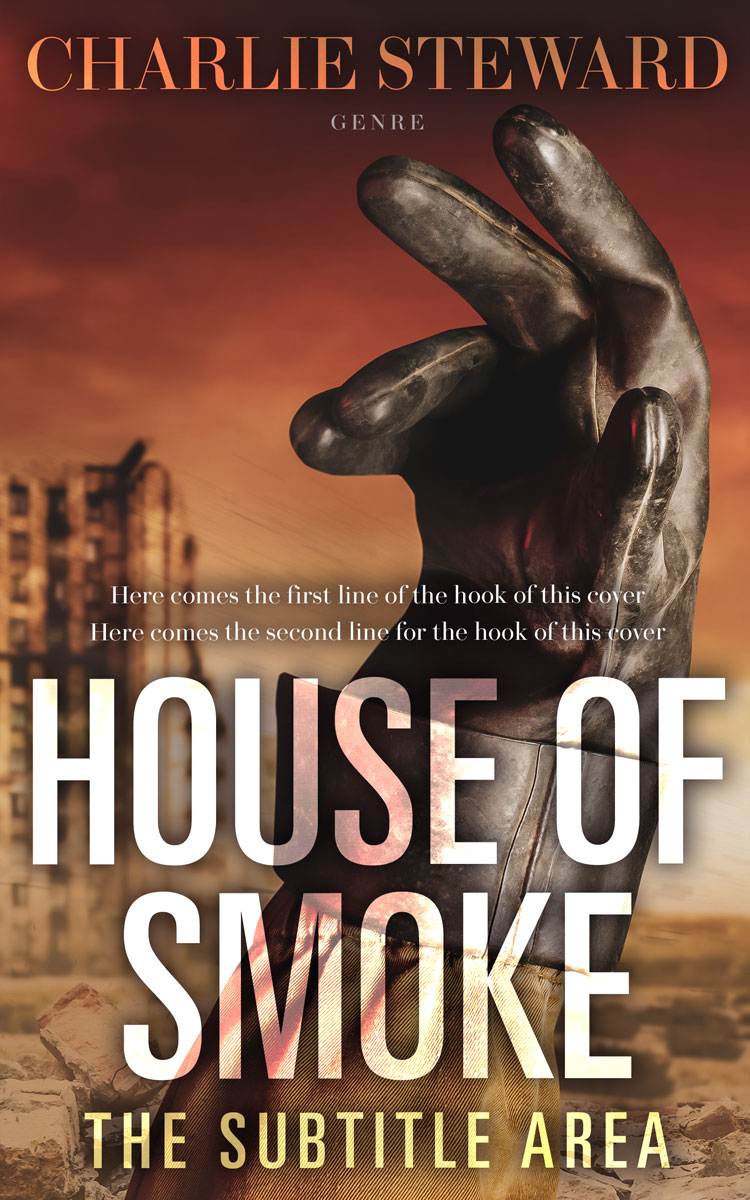 2D view of Saddle #20965 - Premade Apocalyptica Book Cover