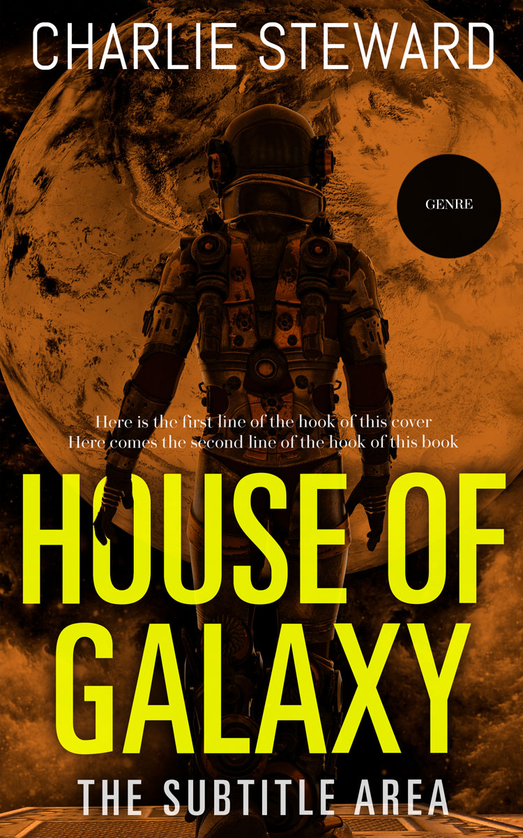 2D view of Wood Bark #20974 - Premade Science Fiction Book Cover