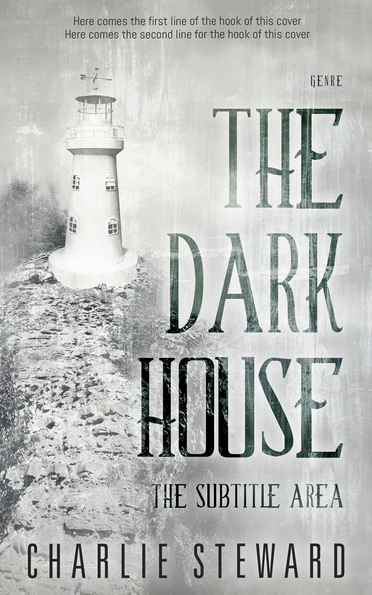 2D view of Premade Fantasy Book Cover - Celeste