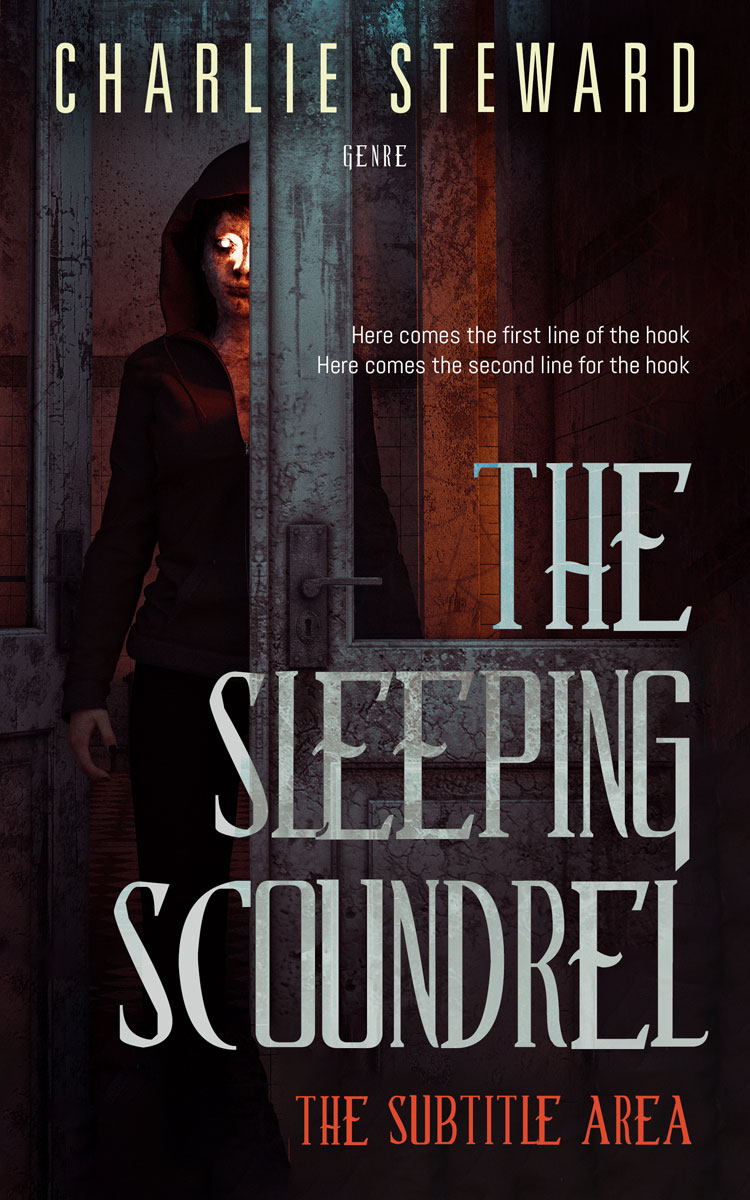 2D view of Cocoa Brown #20999 - Premade Mystery & Thriller & Suspense Book Cover