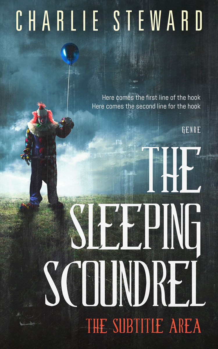 2D view of Outer Space #21000 - Premade Horror Book Cover