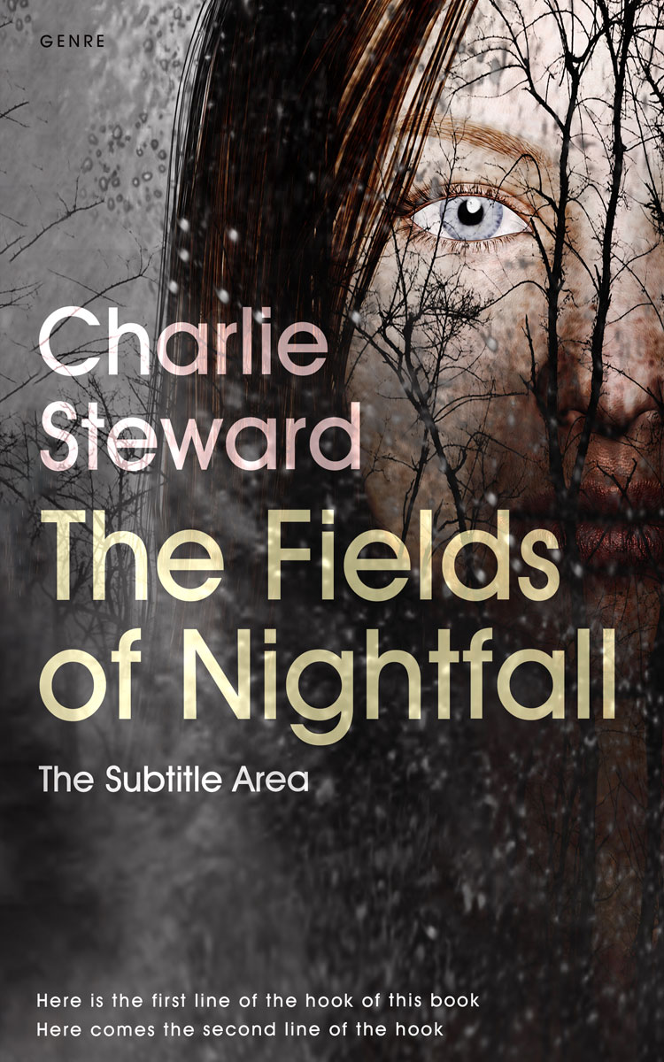 2D view of Dune #21018 - Premade Horror Book Cover