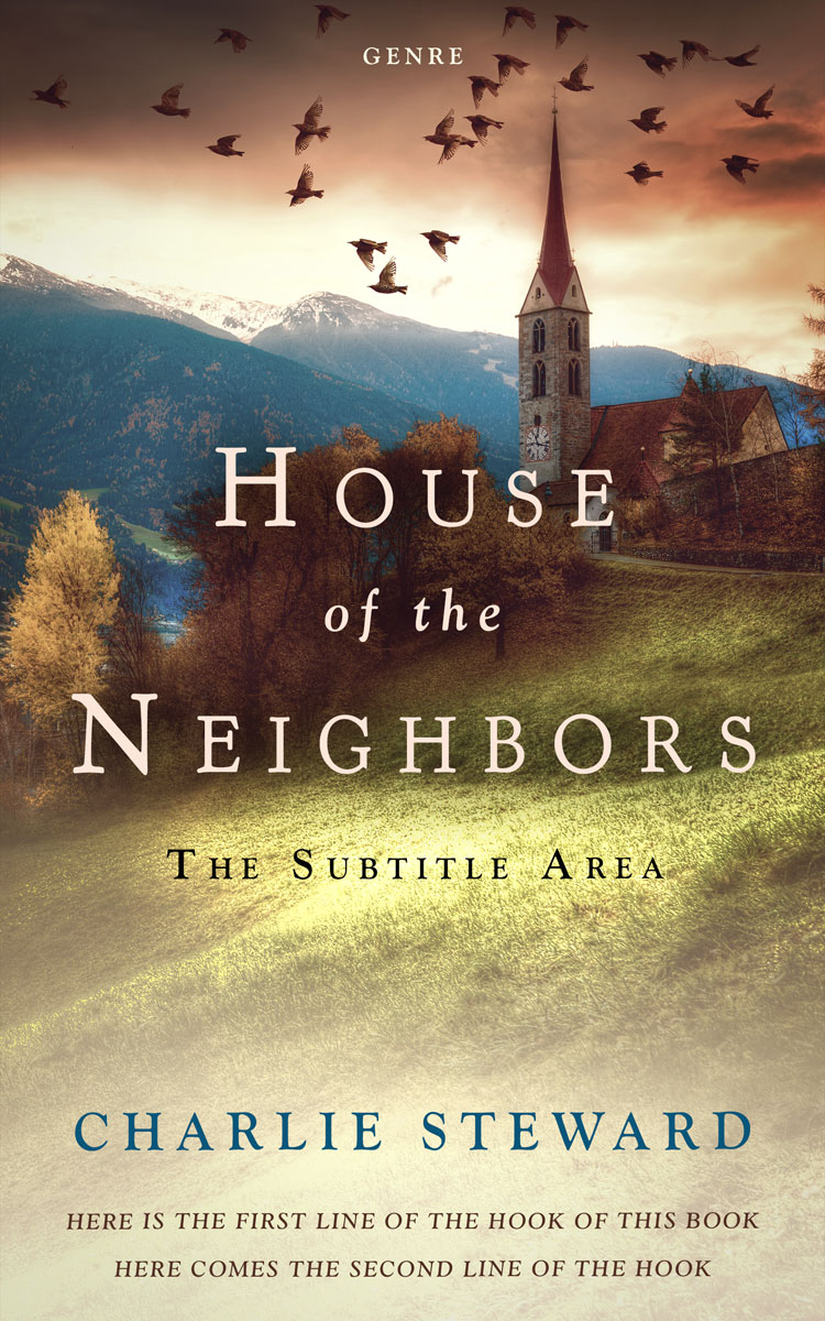 2D view of Indian Khaki #21045 - Premade Literary Fiction Book Cover