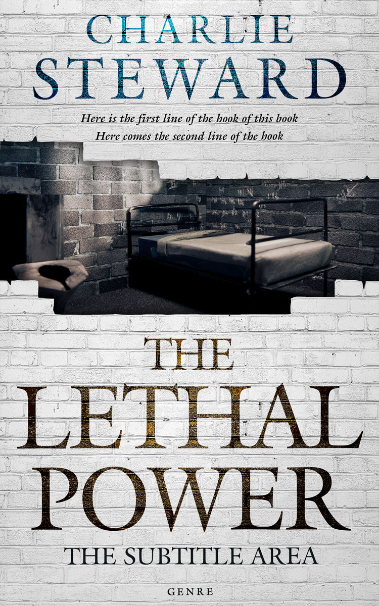 2D view of Shark #21078 - Premade Mystery & Thriller & Suspense Book Cover