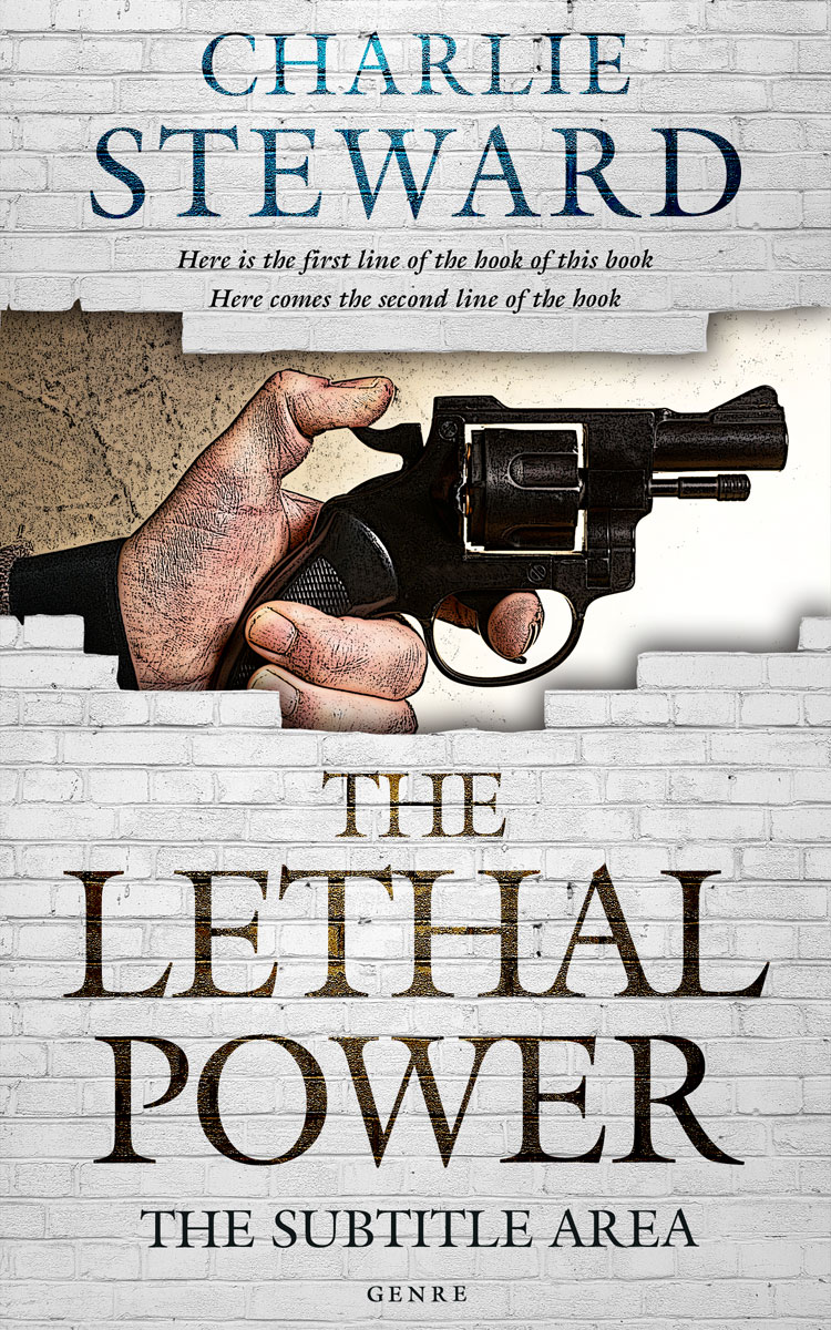 2D view of Timberwolf #21080 - Premade Mystery & Thriller & Suspense Book Cover