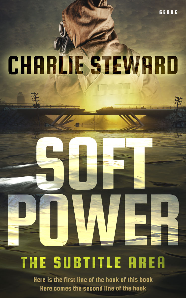 2D view of Taupe #21091 - Premade Apocalyptica Book Cover