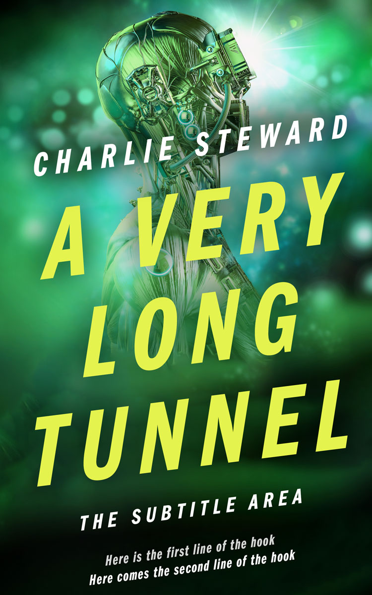 2D view of Premade Science Fiction Book Cover - Celtic