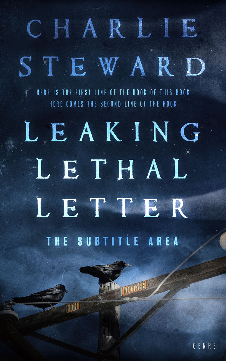 2D view of Big Stone #21116 - Premade Horror Book Cover