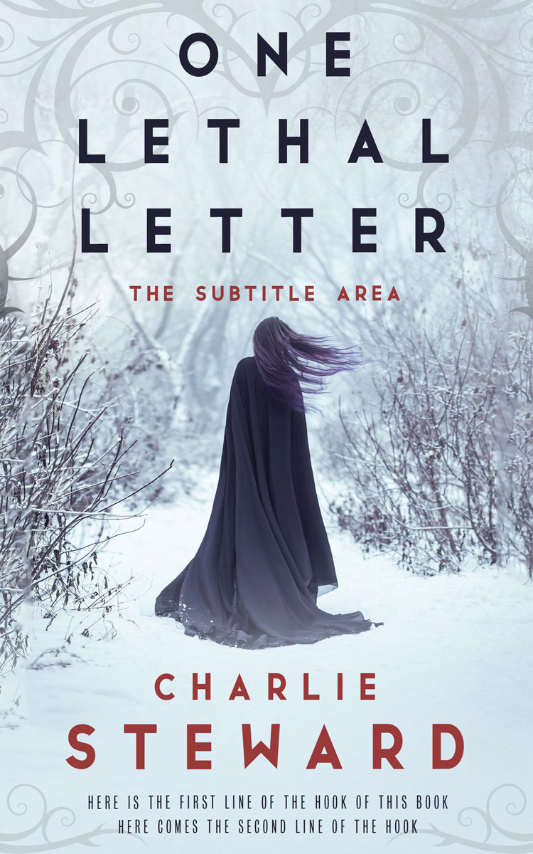 2D view of Botticelli #21133 - Premade Fantasy Book Cover