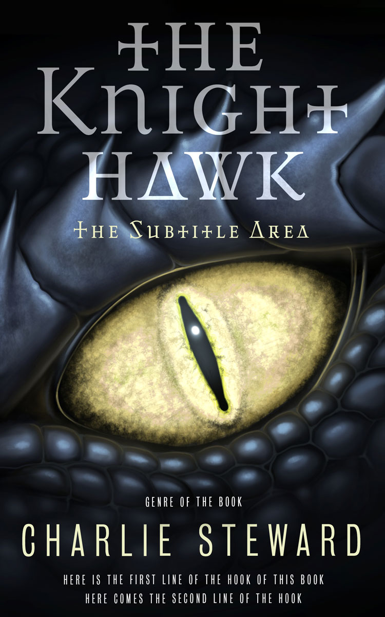 2D view of Chino #21156 - Premade Fantasy Book Cover