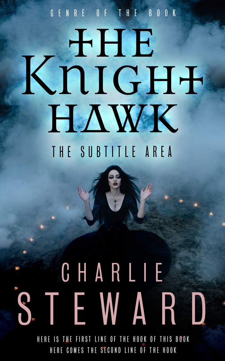 2D view of Bunker #21160 - Premade Fantasy Book Cover