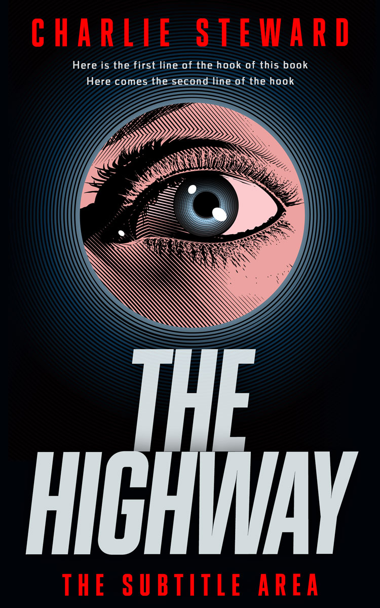 2D view of Bunker #21187 - Premade Mystery & Thriller & Suspense Book Cover