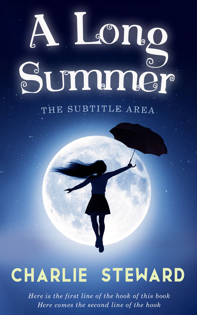 2D view of Astronaut #21191 - Premade Surreal Book Cover