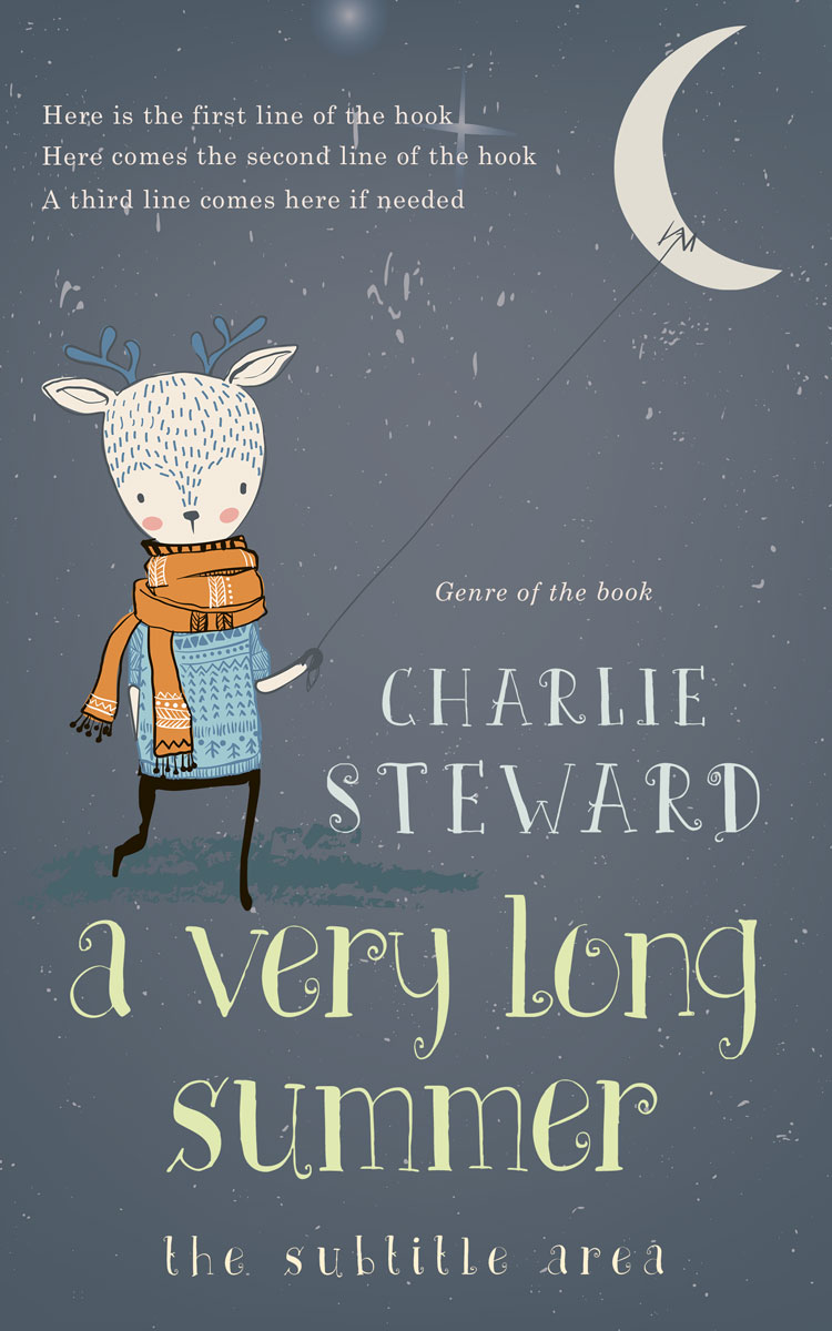 2D view of Shuttle Gray #21195 - Premade Nature Book Cover