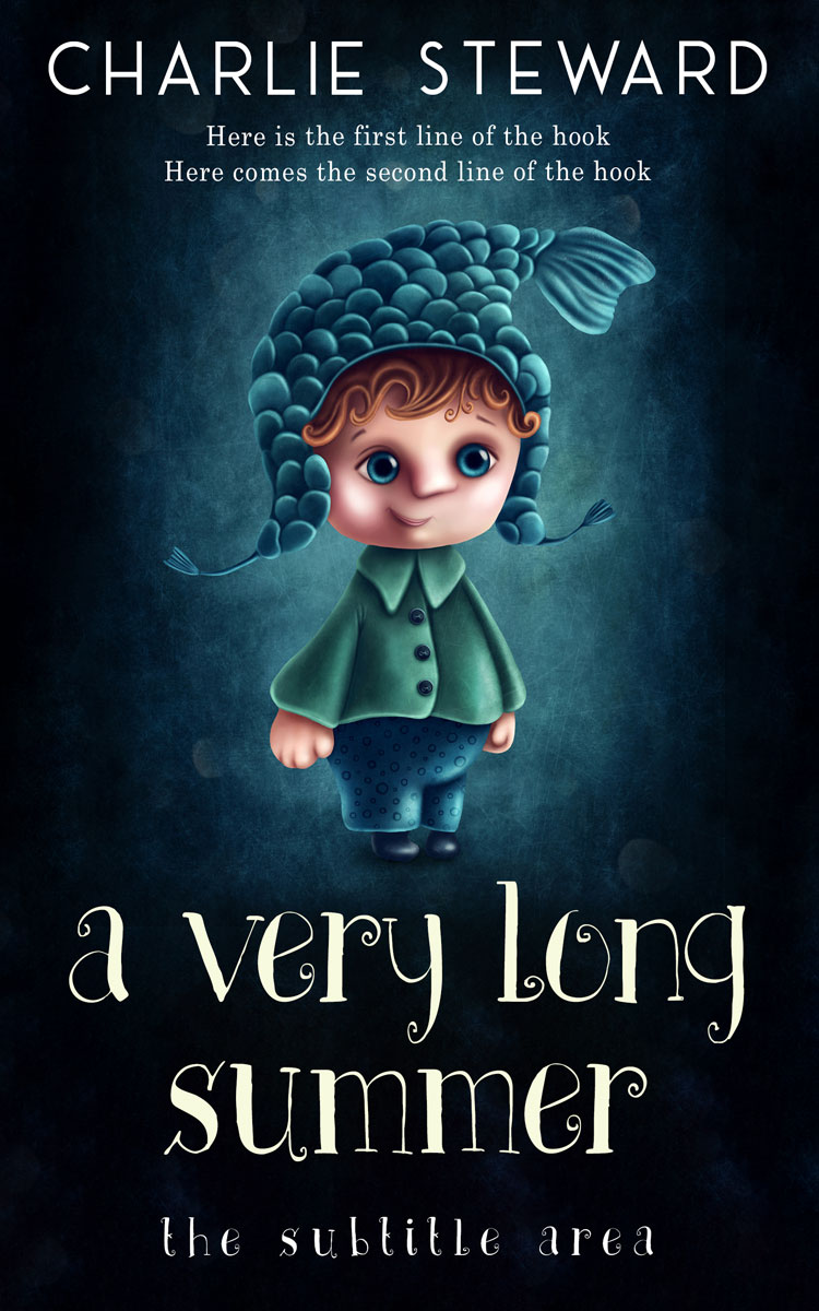 2D view of Firefly #21197 - Premade Abstract Book Cover