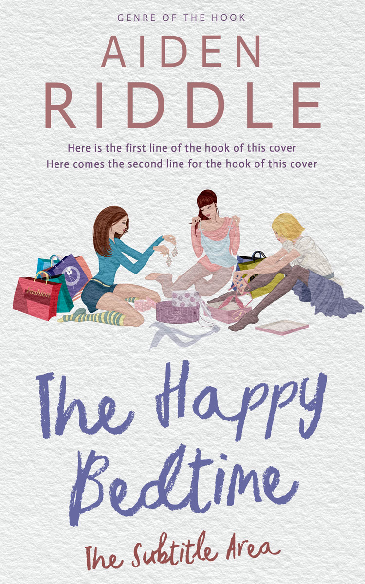 2D view of Premade Chick Lit Book Cover - Mercury