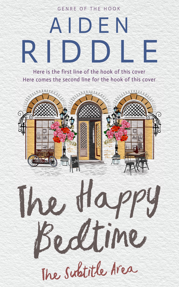 2D view of Premade Chick Lit Book Cover - Desert Storm