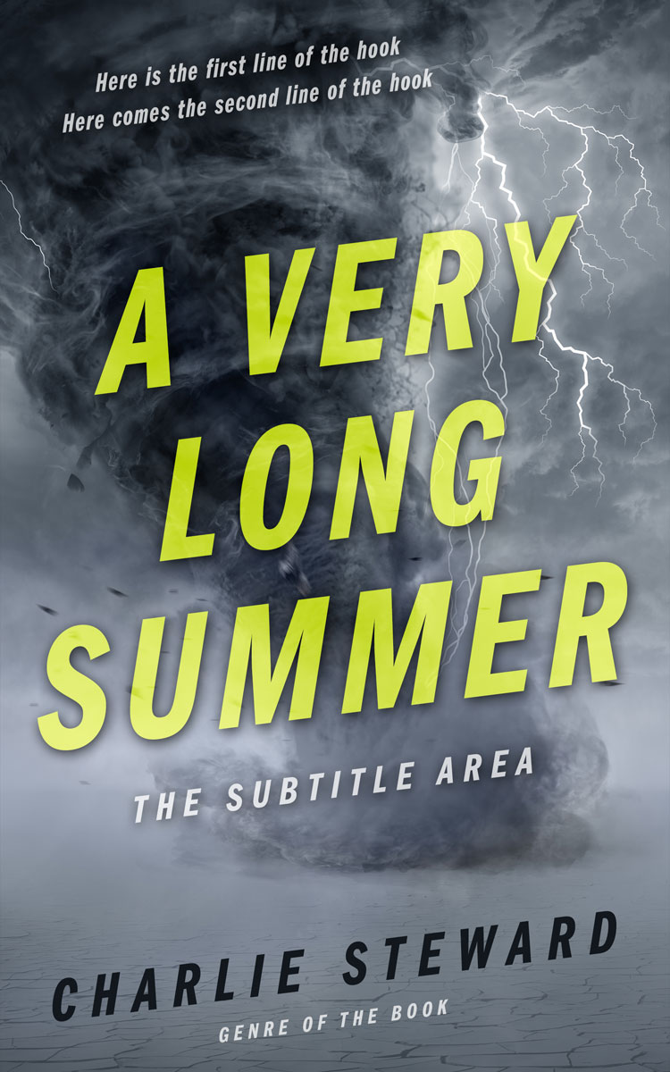 2D view of Pale Sky #21226 - Premade Apocalyptica Book Cover